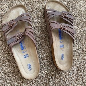 Brown Birkenstock’s